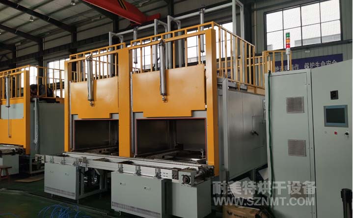 新能源汽車的變速箱機殼加熱冷卻線